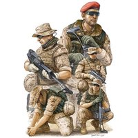 TRUMPETER 00421 1:35 Moderne deutsche ISAF Soldaten TRUMPETER 00421 1:35 Moderne deutsche ISAF Soldaten von TRUMPETER