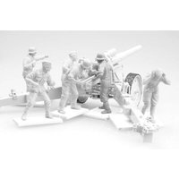 TRUMPETER 00425 1:35 Deutsche Feldhaubitzen-Mannschaft (Feuerstellung) von TRUMPETER