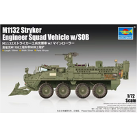 TRUMPETER 757426 1:72 M1132 Stryker Engineer Squad Vehicle mit Minenräumer TRUMPETER 757426 1:72 M1132 Stryker Engineer Squad Vehicle mit Minenräumer von TRUMPETER