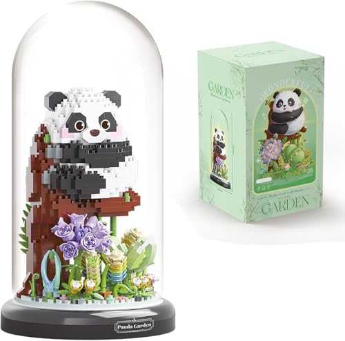 TRavesty Panda Blumenstrauß Bausteine Bausatz, kreativer DIY Tiere Blumen Bauset Blumen Pflanzen Blumenstrauß mit Staubschutzhülle, Tiere Blumenstrauß Bauspielzeugsets Geschenke für Erwachsene Kinder TRavesty Panda Blumenstrauß Bausteine Bausatz, kreativer DIY Tiere Blumen Bauset Blumen Pflanzen Blumenstrauß mit Staubschutzhülle, Tiere Blumenstrauß Bauspielzeugsets Geschenke für Erwachsene Kinder von TRavesty