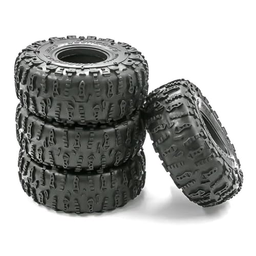 4 PCs 1 9 Zoll Gummi -Reifen JConcepts 123x49 5 mm Kompatibel mit 1/10 RC Crawler -kompatibel mit TRX6 von TReCVd