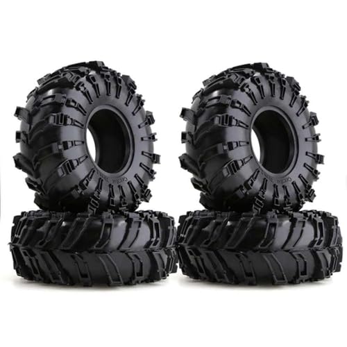 4pcs 2,2 -Zoll -Gummi -Crawler -Schlammreifen Schnee -Grappler -Reifen OD135 mm kompatibel mit 90047 TF2 CC01 1/10 RC Crawler Beadlock Felgen von TReCVd