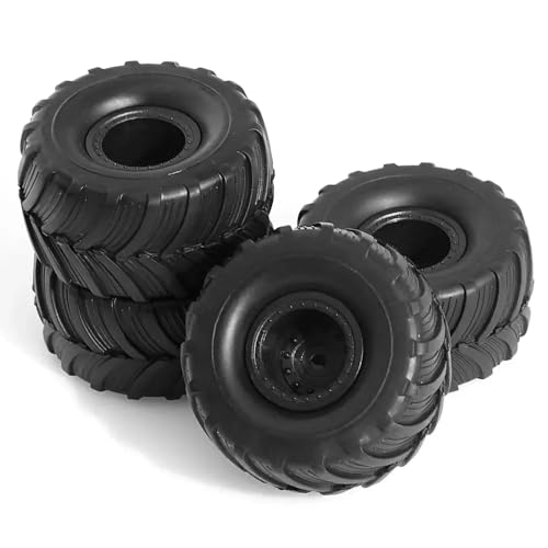 52 mm 1,0 Zoll Rad Rand Reifenset 4 Teile kompatibel mit 1/18 1/24 FMS SCX24 AX24 RC -Track -Upgrade -Teile(Bleu) von TReCVd