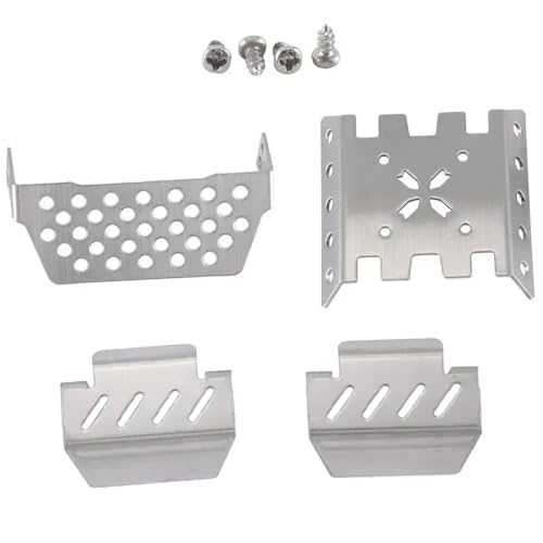 Metall -Chassis -Rüstungsachse Beschützerplatte kompatibel mit Yikong YK4082 YK4102 YK4103 und Absima Sherpa RC Crawler Car Upgrade Teile Metall -Chassis -Rüstungsachse Beschützerplatte kompatibel mit Yikong YK4082 YK4102 YK4103 und Absima Sherpa RC Crawler Car Upgrade Teile von TReCVd