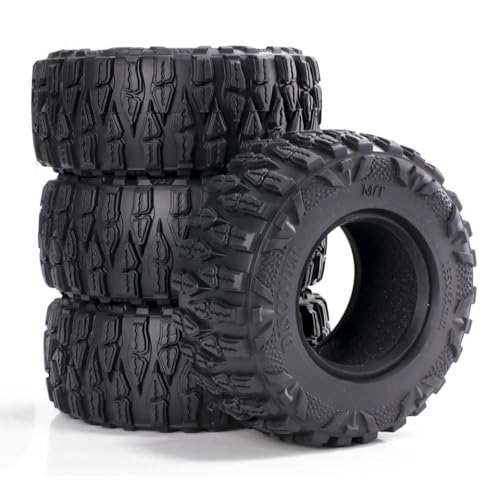 RS RC 4PCS 2,6 Zoll Alle Terrain Gummi-Butylgummer-Drachenklauenreifen kompatibel mit 1:10 RC Rock Crawler TRX-6 RBX10 90 RS RC 4PCS 2,6 Zoll Alle Terrain Gummi-Butylgummer-Drachenklauenreifen kompatibel mit 1:10 RC Rock Crawler TRX-6 RBX10 90 von TReCVd