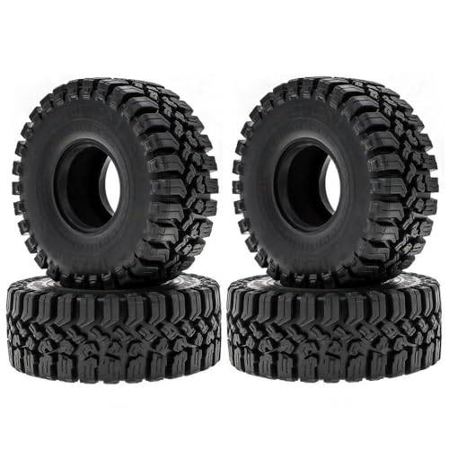 TReCVd 1,9 Crawler -Reifen 1/10 RC Weiche Gummi -Schlammreifen 118 mm mit Schaumstoffeinsatzkompatibel mit RC -Crawler -Fahrzeugen TReCVd 1,9 Crawler -Reifen 1/10 RC Weiche Gummi -Schlammreifen 118 mm mit Schaumstoffeinsatzkompatibel mit RC -Crawler -Fahrzeugen von TReCVd