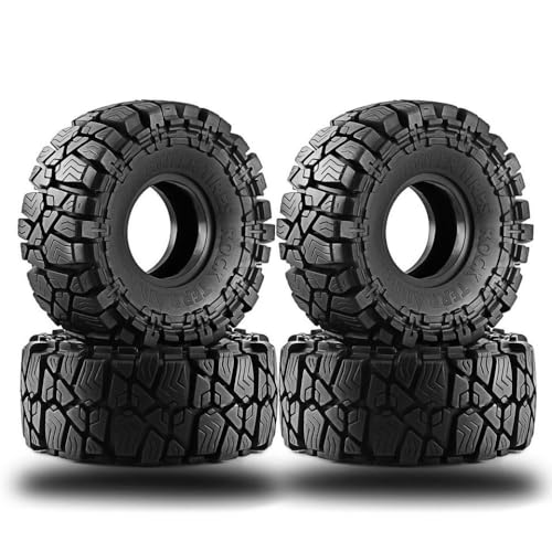 TReCVd 1,9 Crawler-Reifen 4pcs kompatibel mit 1/10 RC-Crawler-Autos wie FCX10 Pro Gen8 VS4-10 für alle Geländegebrauch TReCVd 1,9 Crawler-Reifen 4pcs kompatibel mit 1/10 RC-Crawler-Autos wie FCX10 Pro Gen8 VS4-10 für alle Geländegebrauch von TReCVd