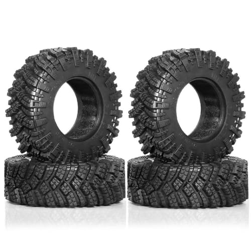 TReCVd 1,9 RC -Gummireifen OD 98mm kompatibel mit 1:10 Rock -Crawler -Autos wie III AXI03007 TF2 RR10 4PC TReCVd 1,9 RC -Gummireifen OD 98mm kompatibel mit 1:10 Rock -Crawler -Autos wie III AXI03007 TF2 RR10 4PC von TReCVd