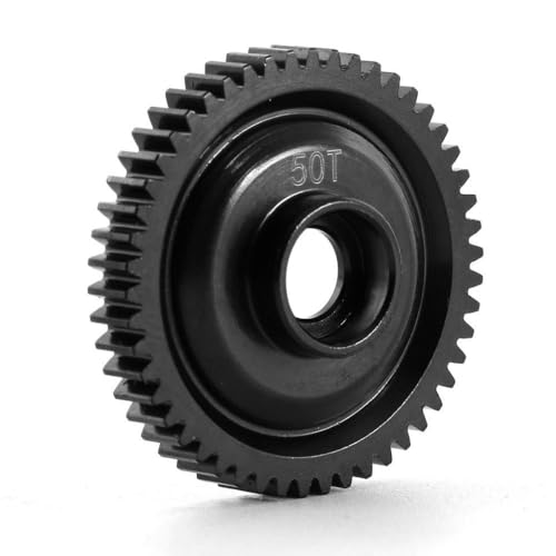 TReCVd 1 PCS 48p Metall Spur Gear Hauptgetriebe mit 1/16 RC -Auto -Upgrade -Zubehör 45T 50T 55T kompatibel(1PCS 50T) von TReCVd