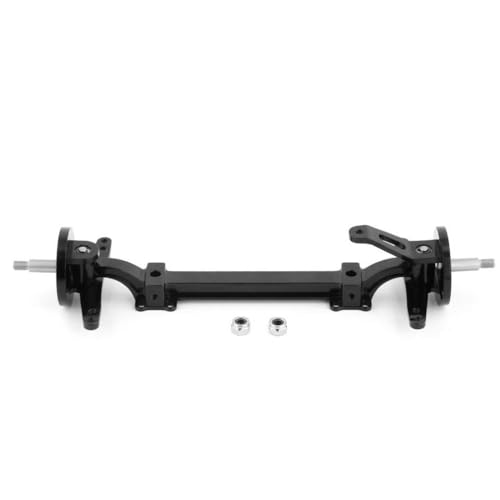TReCVd 1 PCS DIY-modifizierte Metall-Lenk-Lenk-Lenk-Frontachse kompatibel mit 1/14 RC-Anhänger 770S R620(Silvery) von TReCVd