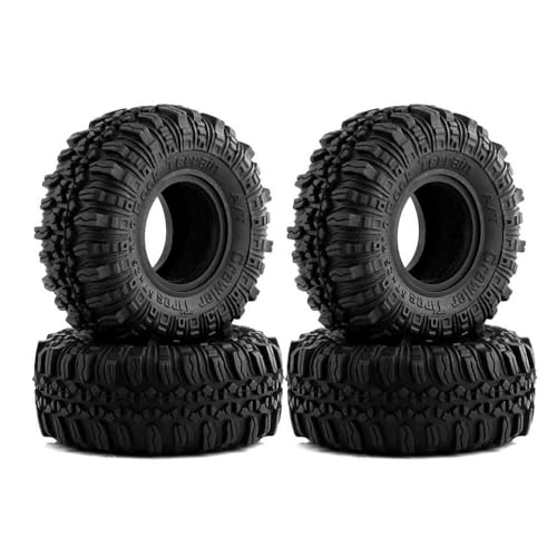 TReCVd 4pcs 57mm 1,0 Weichgummi -Rad -Reifen -Schlammreifen kompatibel mit 1/18 1/24 RC Crawler Car SCX24 Bronco AX24 FMS Enduro24 TReCVd 4pcs 57mm 1,0 Weichgummi -Rad -Reifen -Schlammreifen kompatibel mit 1/18 1/24 RC Crawler Car SCX24 Bronco AX24 FMS Enduro24 von TReCVd