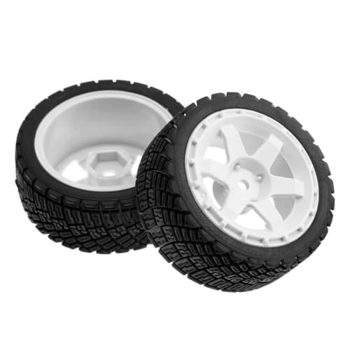 TReCVd 4pcs 67mm Gummi-Reifen-Radreifen kompatibel mit 1/10 XV01 XV02 TT02 PTG-2 RC RAY Racing CAR Upgrade Teilezubehör(4pcs A001) von TReCVd