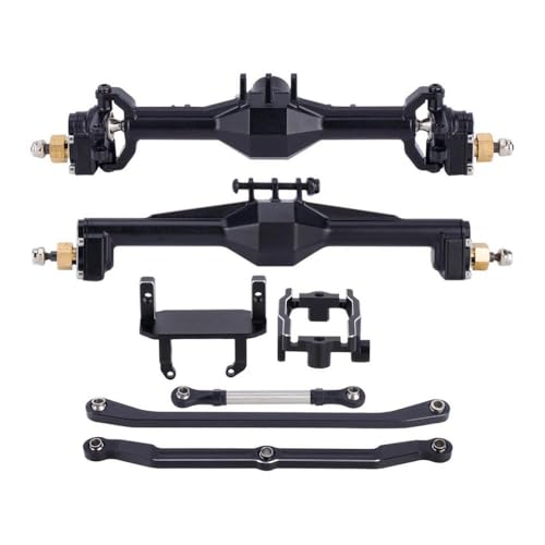 TReCVd Aluminium -CNC -gefertigte Portalachse +10 mm mit Lay Down -Servohalter(Black) von TReCVd