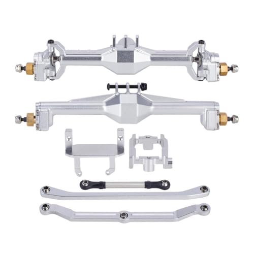TReCVd Aluminium -CNC -gefertigte Portalachse +10 mm mit Lay Down -Servohalter(Silver) von TReCVd