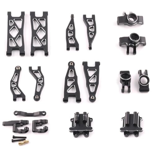TReCVd Aluminium-Suspension A-Arm-Getriebeabdeckung für 1/18 Skala kompatibel mit Grom 2S- und Grom-Upgrade-Teilen(BK J-033) von TReCVd