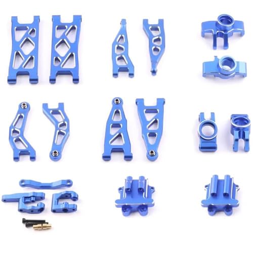 TReCVd Aluminium-Suspension A-Arm-Getriebeabdeckung für 1/18 Skala kompatibel mit Grom 2S- und Grom-Upgrade-Teilen(BU J031) von TReCVd