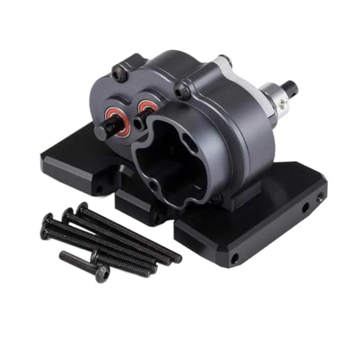 TReCVd Leichtes Aluminium OD-3 Overdrive-Getriebe für 1/10 RC-Crawler, das mit verschiedenen DIY-Chassis kompatibel ist, einschließlich und und von TReCVd