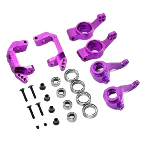 TReCVd Metall -Upgrade -Zubehör für 1/10 Lenkbecher -Hinterachse -Sitzvergleich mit Modellen kompatibel(Purple) von TReCVd