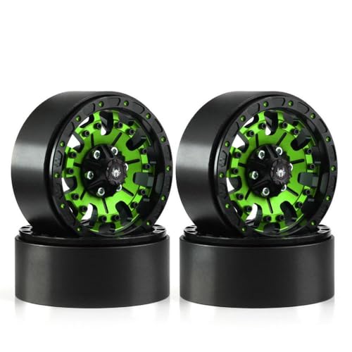 TReCVd RS 4PCS 1,9 Beadlock Aluminium -Radfelgen Kompatibel mit 1/10 Skala RC Crawler kompatibel mit II 90046 TReCVd RS 4PCS 1,9 Beadlock Aluminium -Radfelgen Kompatibel mit 1/10 Skala RC Crawler kompatibel mit II 90046 von TReCVd
