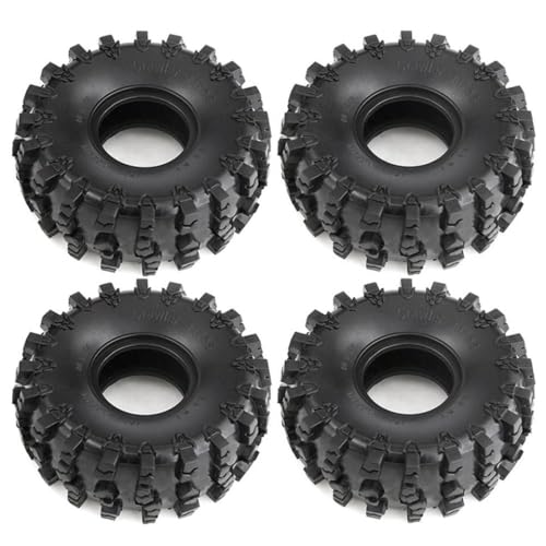 TReCVd Übergroße 150 x 58 mm 2,2 -Zoll -Gummi -Kletterreifen kompatibel mit 1:10 RC -Autos wie 90046 und von TReCVd