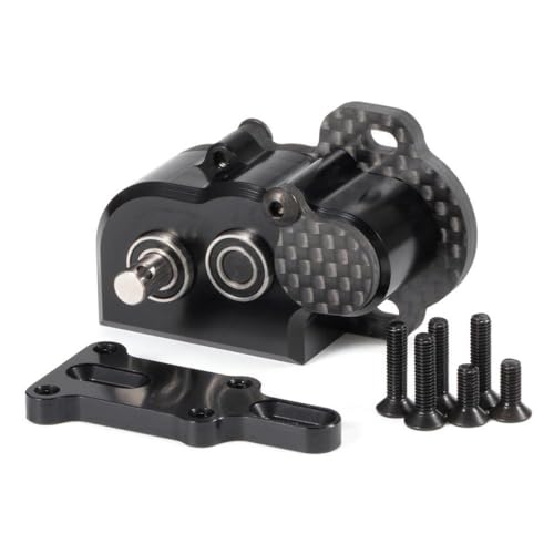 TReCVd Ultralight 48Pitch winziges Getriebe mit Slipperpolster Kompatibel mit 1/10 Chassis, die mit den Betrüger -Rigs III und AR45 -Achse kompatibel ist(Black) von TReCVd