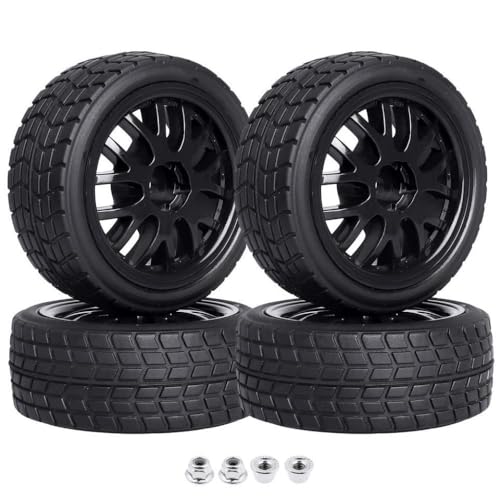 TReCVd Vorverglühte RC-Reifen, die mit 1/18 Skalierungsmodellen und 1/10 Skala-Fahrzeugen kompatibel sind, einschließlich 4-tec 2.0 3.0 TT02 TT01 für Verschiedene RC-Automarken geeignet sind TReCVd Vorverglühte RC-Reifen, die mit 1/18 Skalierungsmodellen und 1/10 Skala-Fahrzeugen kompatibel sind, einschließlich 4-tec 2.0 3.0 TT02 TT01 für Verschiedene RC-Automarken geeignet sind von TReCVd