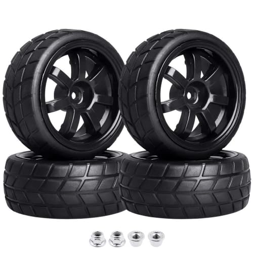 Vorgeklebte Gummireifen kompatibel mit 1/10 auf dem Straßentour Kompatibel mit 4 -TEC 2.0 3.0 TT02 TT01 Vorgeklebte Gummireifen kompatibel mit 1/10 auf dem Straßentour Kompatibel mit 4 -TEC 2.0 3.0 TT02 TT01 von TReCVd