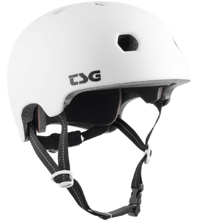 TSG Fahrradhelm - Meta Solid Color - Satin White - TSG - 52-54 cm - Fahrradhelme TSG Fahrradhelm - Meta Solid Color - Satin White - TSG - 52-54 cm - Fahrradhelme von TSG