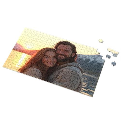 500-teiliges Puzzle, Motiv: Sonnenuntergang, Romantik am See, 500-teiliges Puzzle für Erwachsene (300 Teile) von TSGB