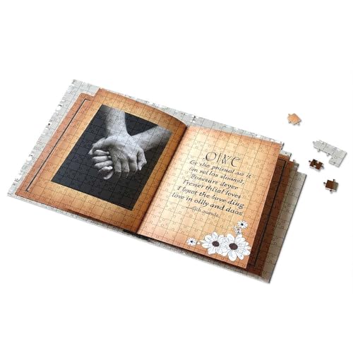 Geschenke für 5-jährige Mädchen, "Love's Eternal Bond", Puzzle, Punkt-It-Spiel für Kinder (500 Stück) von TSGB