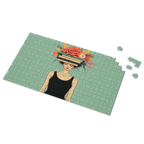 Ostergeschenke für Kleinkinder, Bücher und Blumen: Ein symbolisches Portrait-Bilder-Puzzle, Kleinkind-Puzzle, Puzzle, 300 Teile für Erwachsene (1000 Teile) von TSGB