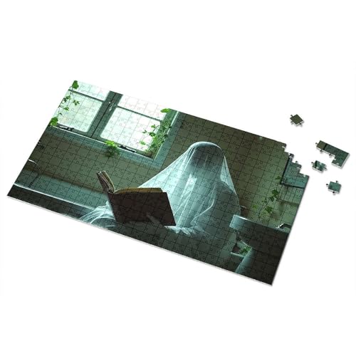 Ostergeschenke für Kleinkinder, Geisterlesen am Fenster, Bilderpuzzle, Kleinkind-Puzzle, Puzzle, 300 Teile, für Erwachsene (300 Stück) von TSGB