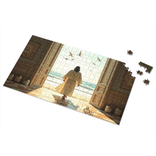 Ostergeschenke für Kleinkinder, Reise zum Meer: Ein symbolisches Spazierengehen, Bildpuzzle, Kleinkind-Puzzle, Puzzle, 300 Teile, für Erwachsene (300 Teile) von TSGB