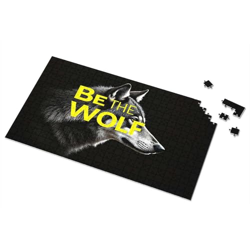 Toys & Games Embrace Your Inner Wolf Picture Puzzle Boy Toys 300 Piece Puzzles (1000PCS) von TSGB