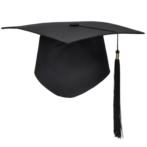 TSMORY 2024 Abschlusshut Bachelor Hut University Graduation Zeremonie Hut mit Fransen Uni High School Graduate Kostüm Hut TSMORY 2024 Abschlusshut Bachelor Hut University Graduation Zeremonie Hut mit Fransen Uni High School Graduate Kostüm Hut von TSMORY