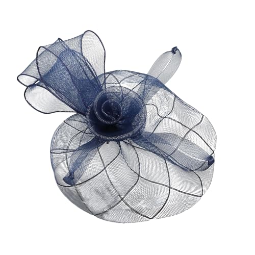 TSMORY Eleganter Fascinator mit 1920er-Jahre-Design mit verstellbaren Stirnbändern und Haarspange für Damen, Hochzeit, Party, Cocktail, Event, Requisiten TSMORY Eleganter Fascinator mit 1920er-Jahre-Design mit verstellbaren Stirnbändern und Haarspange für Damen, Hochzeit, Party, Cocktail, Event, Requisiten von TSMORY