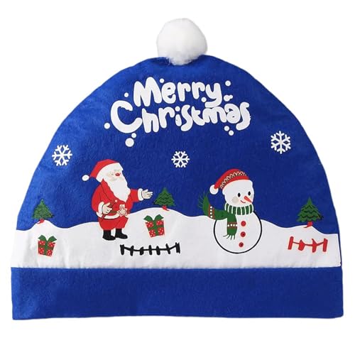 TSMORY Mehrzweck-Weihnachtsmannmütze mit stabilem Stoff, bequemer, warmer Stoff, modisches Accessoire für Weihnachtsfeiern TSMORY Mehrzweck-Weihnachtsmannmütze mit stabilem Stoff, bequemer, warmer Stoff, modisches Accessoire für Weihnachtsfeiern von TSMORY