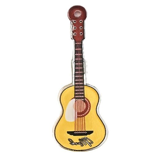 TSMORY Modische Kopfbedeckung, Acryl-Gitarren-Haarspange für Teenager, Mädchen, Haarnadeln, Seitenclip, 2000er-Jahre Haarspangen für Damen, Subkulturen, Haarnadel von TSMORY