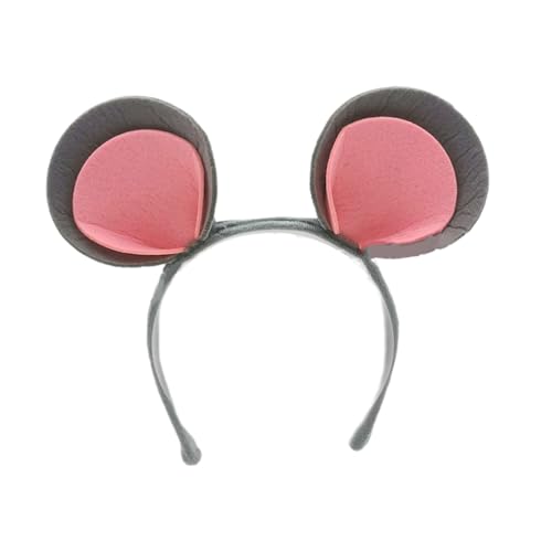 TSMORY Modische Kopfbedeckung, Filz-Maus-Ohr-Haarreif, Cartoon-Ohr-Stirnband, Cosplay-Kostüm, Weihnachtsfeier, schöner Kopfschmuck für Erwachsene und Kinder, lustiger Kopfschmuck TSMORY Modische Kopfbedeckung, Filz-Maus-Ohr-Haarreif, Cartoon-Ohr-Stirnband, Cosplay-Kostüm, Weihnachtsfeier, schöner Kopfschmuck für Erwachsene und Kinder, lustiger Kopfschmuck von TSMORY