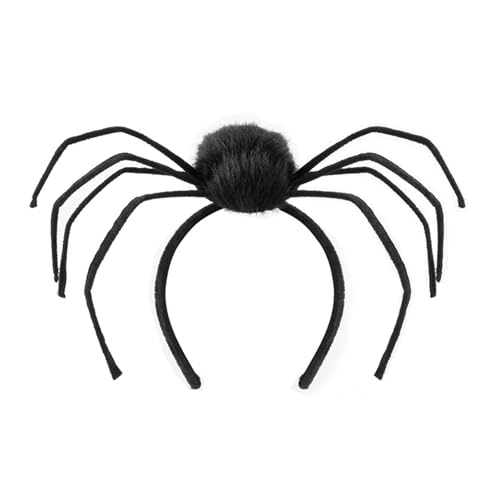 TSMORY Modische Kopfbedeckung, Halloween-Spinnen-Haarband, Tag des Todes, gruseliges Arachniden-Haarband, Cosplay-Kostüm, Kopfbedeckung für Erwachsene, Festival-Kopfbedeckung TSMORY Modische Kopfbedeckung, Halloween-Spinnen-Haarband, Tag des Todes, gruseliges Arachniden-Haarband, Cosplay-Kostüm, Kopfbedeckung für Erwachsene, Festival-Kopfbedeckung von TSMORY