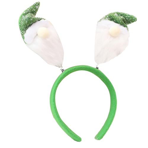 TSMORY Modische Kopfbedeckung, Weihnachtsmotiv, gesichtsloses Stirnband, Party-Zubehör, Headhoop Festival, Party, Haarband, Kinder und Erwachsene von TSMORY