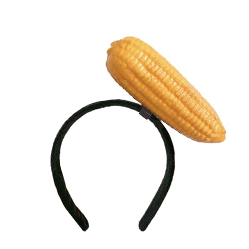 TSMORY Modische Kopfbedeckung, gestrickte Stirnbänder, gefüllte Gemüse-Haarbänder, bequeme Kostüm-Kopfbedeckung für Party-Kostüm-Zubehör von TSMORY