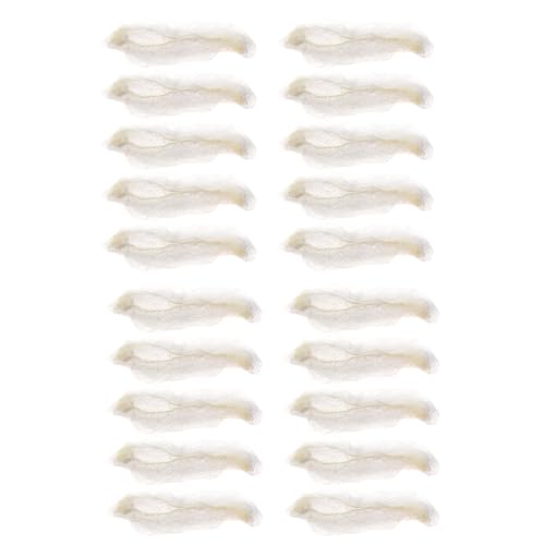 TSMORY Modische Kopfbedeckung, unsichtbares Nylon-Haarnetz, weiche elastische Linien, Haarnetz, Ballett, Tanz, Snoods für Gastronomiearbeiter, 10/20 Stück TSMORY Modische Kopfbedeckung, unsichtbares Nylon-Haarnetz, weiche elastische Linien, Haarnetz, Ballett, Tanz, Snoods für Gastronomiearbeiter, 10/20 Stück von TSMORY