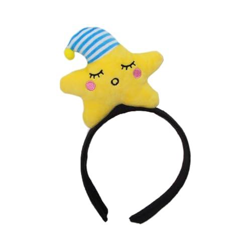 TSMORY Modische Kopfbedeckung für Erwachsene, Teenager, Stern/Sonne, Stirnbänder, Plüsch-Haarreifen, Make-up, Live-Übertragung, Cosplay, Halloween, Party-Kopfschmuck TSMORY Modische Kopfbedeckung für Erwachsene, Teenager, Stern/Sonne, Stirnbänder, Plüsch-Haarreifen, Make-up, Live-Übertragung, Cosplay, Halloween, Party-Kopfschmuck von TSMORY