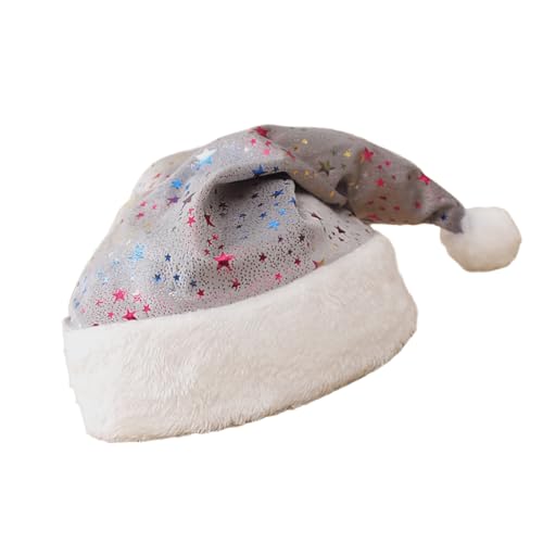 TSMORY Samt-Weihnachtsmütze, bequeme Weihnachtsmütze, dick, für Weihnachten, Neujahrsfeiern TSMORY Samt-Weihnachtsmütze, bequeme Weihnachtsmütze, dick, für Weihnachten, Neujahrsfeiern von TSMORY