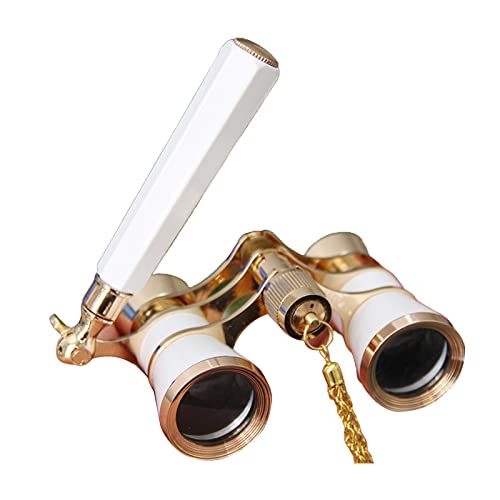 TSMORY Theaterbrille mit Griff und Kette, für Erwachsene, Kinder, Damen, Herren, Konzerttheater, 7,6 x 63,5 cm von TSMORY
