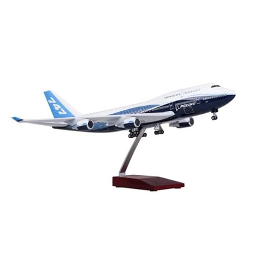 Metallflugzeugmodell 1/150 Maßstab 47CM Flugzeug B747 Flugzeug Flugzeug International Airline Modell Licht Und Rad Druckguss Kunststoff Harz Flugzeug Display Sammlerstück von TSOENMCSW