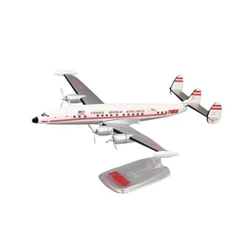 Metallflugzeugmodell 1:125 Maßstab TWA Lockheed L1049 L-1049 Airlines ABS Flugzeug Modell Spielzeug Flugzeug Flugzeug Modell Spielzeug Display Sammlerstück von TSOENMCSW