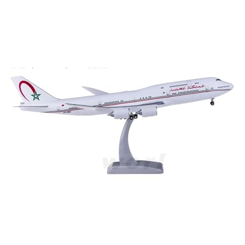 Metallflugzeugmodell 1:200 Maßstab ABS-Kunststoff Marokko Gov Flugzeug B747 HG11618GR B747-8 CN-MBH Replik Modell Spielzeugflugzeug Display Sammlerstück von TSOENMCSW