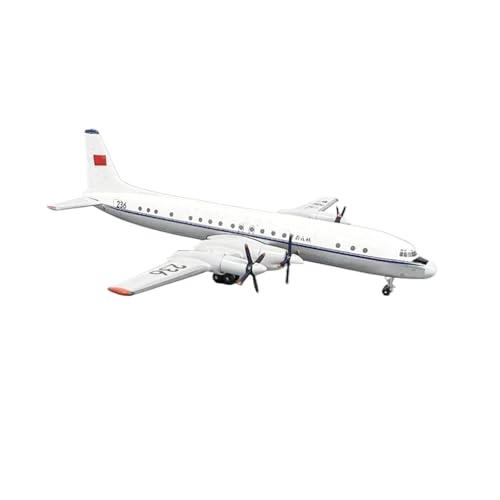 Metallflugzeugmodell 1:400 Skala Ilyushin Il-18 YU18002 CAAC Flugzeuge Modell Flugzeuge Airlines Legierung Flugzeug Modell Display Sammlerstück von TSOENMCSW